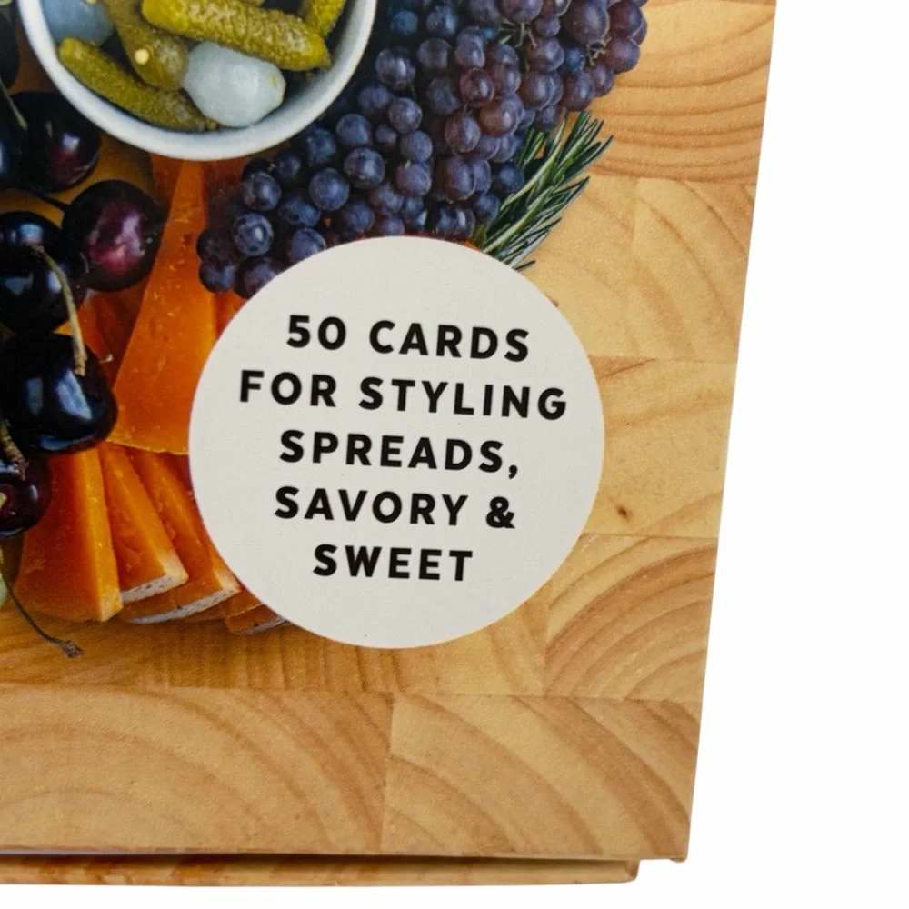 Charcuterie Cheese Board Recipe Cards - New - 50 Cards